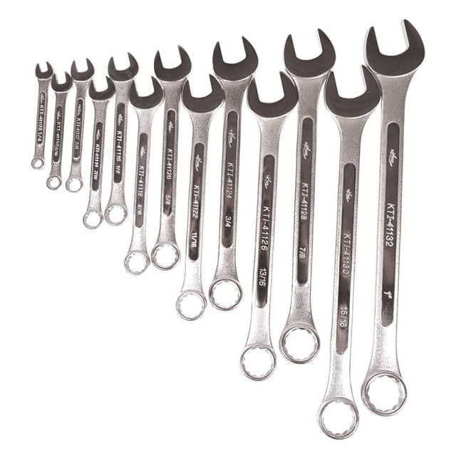 K Tool International WRENCH SET COMBINATION 13 PC SAE