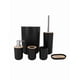 thumbnail image 1 of Accesorios XTELLAR De Baño 6 Piezas De Bambú De Lujo Wc Color Negro, 1 of 5