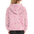 thumbnail image 4 of DISNIMO Corgi Hoodies for Kids Paw Print Hoodies Sweatshirts for Girls Hooded Pullover Sweatshirt with Hoodie for Boys and Girls Hoodies with Pockets Pink Hoodie Girls 11-13 Girls Street Fashion, 4 of 7