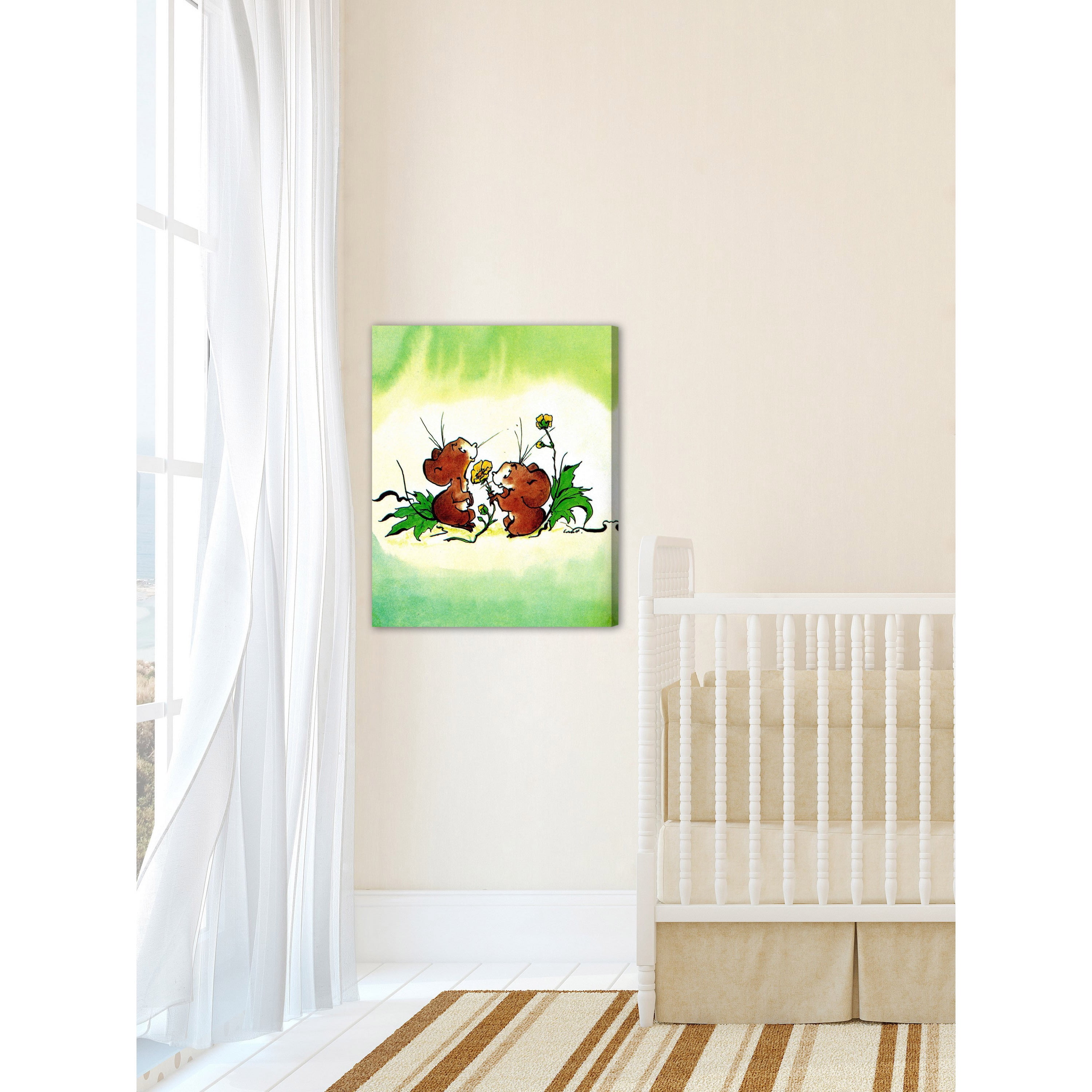 Marmont Hill "Mouses" by Curtis Painting Print on Canvas