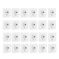 thumbnail image 2 of 24PCS No Drill Screw Stickers, Nail Free Stickers for Walls Heavy Duty, Drill Free Adhesive Hooks Picture Hangers, Self Adhesive Picture Hanging Hooks, No Trace Screw Hook Stickers for Frames,Kitchen, 2 of 5