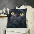 thumbnail image 2 of SHANXI Funny Cat Gifts, Mom Gifts, , Cat Gifts for , Cat Gifts for Women, Throw Pillowcase Flannel Sofa Couch Decorative Cushion Case 24x24in, 2 of 5