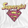 thumbnail image 2 of DC Im A Supergirl Women's T Shirt, White, 2X-Large, 2 of 6