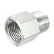 thumbnail image 1 of Adaptador de tubo a accesorio, adaptador de manómetro 1/2 NPT macho x 1/2 G hembra, 1 of 2