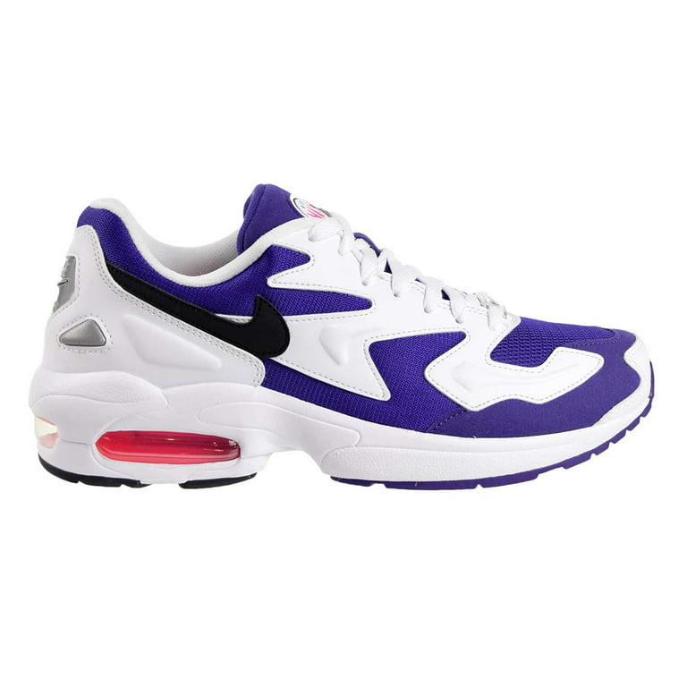 rok spier Lucht Nike Air Max 2 Light Mens Shoes White-Black-Court Purple ao1741-103 -  Walmart.com
