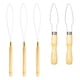 thumbnail image 2 of Enhebrador con mango de madera para microanillos, puntas flexibles, gancho giratorio, 1 juego Conjunto C, 2 of 7