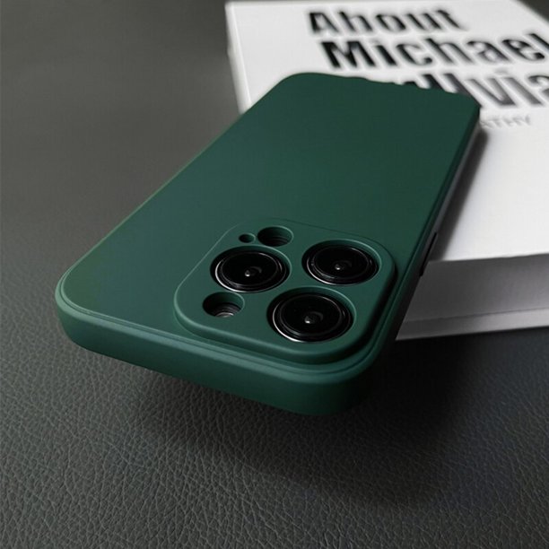 Utooper-funda cuadrada de silicona líquida para iPhone, protector a prueba de golpes para modelos 14, 13, 11, 12 Pro Max, Mini, X, XS Max, XR, 7, 8 Plus, SE, 2020 Fivean unisex