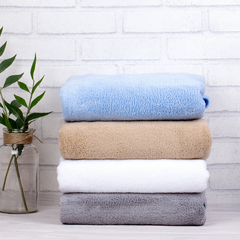 JML Bath Towels (2 Pack, 30x60), Microfiber Bath Towel, Luxury