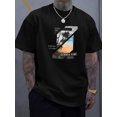thumbnail image 1 of Summer Vibe Stylish Print Summer & Spring Tee For Men, Casual Short Sleeve Fashion Style T-Shirt, Sporty New Arrival Novelty Top For Leisure Tee For Adult, Men, Women, Teen, Teenager, Adolescent,You, 1 of 6