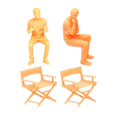 thumbnail image 1 of lionlar Figure Model Gifts Resin Toys 1:64 Scale Scene People Models for Micro Landscape, 1 of 8
