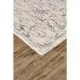thumbnail image 5 of HomeRoots 5' X 8' Ivory Blue And Tan Abstract Hand Woven Area Rug, 5 of 10