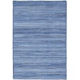 thumbnail image 2 of Nourison Interweave Abstract Denim 2' x 3' Area Rug (2x3), 2 of 7
