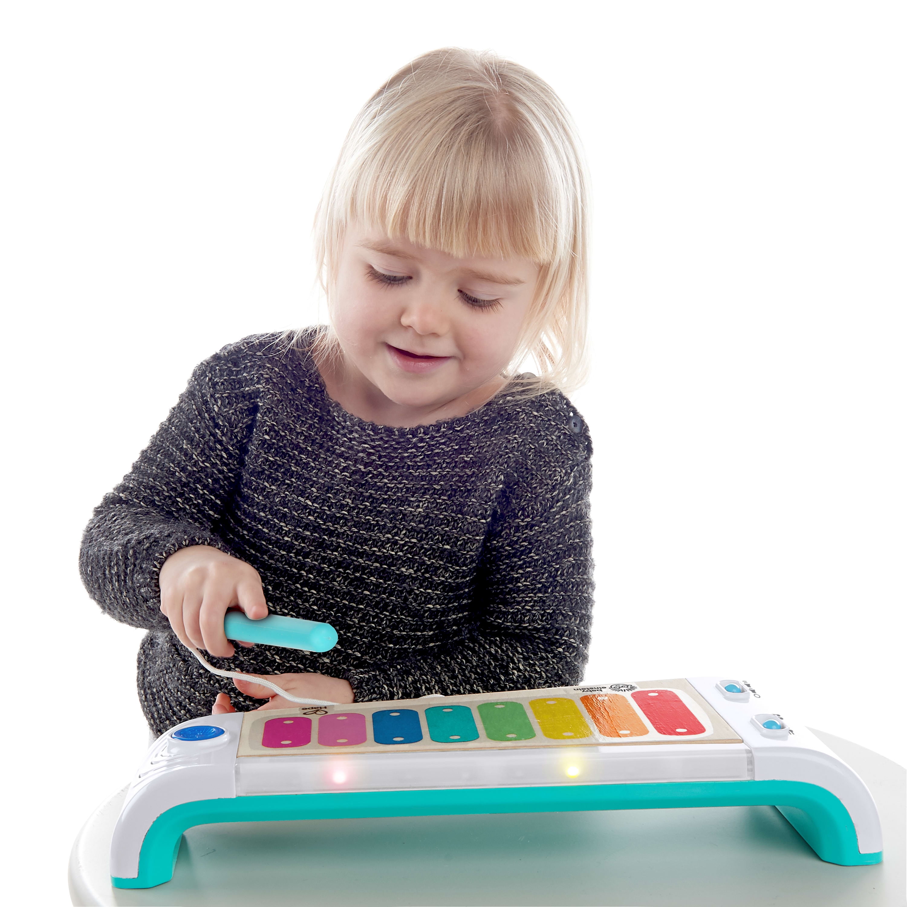 Baby Einstein Magic Touch Xylophone Wooden Musical Toy with Lights, Unisex, Ages 12 months +