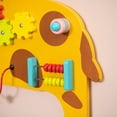 thumbnail image 3 of ShpilMaster Wooden Giraffe Sensory Wall Game, Yellow Activity Toy Growth Chart for Playroom, Nursery, Preschool, and Doctors' Office, 3 of 8