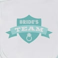 thumbnail image 3 of Inktastic Banner Bride's Team Baby Burp Cloth, 3 of 3