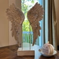 thumbnail image 4 of WHW Angel Wings Decorative Figurine, 15 Inches Tall, Polyresin, 4 of 9