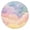 Soft Cloud Starry, variant on Rainbow Tie Dye Ink Pattern Round Fitted Tablecloth with Elastic Edge,Dining Table Cover Waterproof,Outdoor Round Tablecloth for Camping,Dining,Indoor and Outdoor