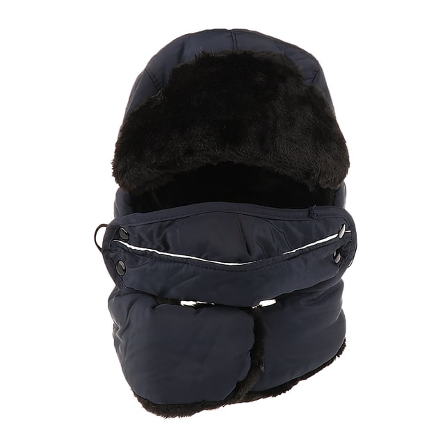 Gorra de invierno Soledad Rusia Azul para Hombre Con Máscara