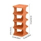 thumbnail image 3 of Organizador Multicapa para zapateros | Estantería de almacenamiento de plástico de 5 niveles | Blanco, Naranja, Azul | Diseño de puertas que ahorran espacio | Montaje sencillo sin herramientas, 3 of 6