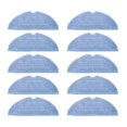 thumbnail image 1 of 10 Pcs Mop Cloth Pads Compatible Compatible Compatible With Xiaomi Roborock S7 T7s T7 Plus Vacuum Cleaner Parts Microfiber Soft Pad (blue)_High-quality, 1 of 1