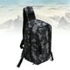 thumbnail image 5 of Bolsa de de Pesca, Mochila de Almacenamiento de Aparjos Livianos a Prueba de Agua de Nylon Con Soporte de Caima, Adecuado para Granajes de Pesca Al Aire Libre, 5 of 7