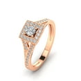 thumbnail image 2 of 1/2 Carat TW Women's Diamond Engagement ring in 10k Rose Gold (H-I, I1), 2 of 5
