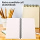 thumbnail image 5 of Retro Kraft Coil Sketch Sketchbooks Notebook（Black and White）, 5 of 5