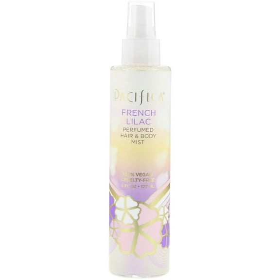 Pacifica French Lilac Perfumed Hair & Body Mist, 6 fl oz (177 ml)
