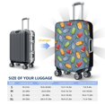 thumbnail image 5 of JUNZAN Fruit Ice Cream Print Washable Luggage Cover - Fashion Suitcase Protector Fits 18-32 Inch Luggage, 5 of 8