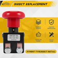 thumbnail image 5 of ED125-36 48V 125A Emergency Disconnect Stop Switch for Big Joe EZ30 E30 D40 EZ40 111551000800 Electr, 5 of 5