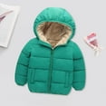 thumbnail image 2 of Otqutp Children Warm Overcoats Windproof Autumn Winter Toddler Girl Boy Long Sleeved Hooded and Down Padded Jackets 2 to 7 Years, 2 of 4