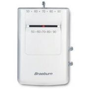 Braeburn 500 Mechanical Thermostat - White
