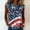 Light Blue_001, variant on Woman 250 Anniversary Usa Shirt Usa Flag Graphics Sleeveless Blouses Casual Loose Grew Neck T-Shirts 2026 New Fashion Clothing Red L