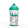 thumbnail image 3 of Camelbak Thrive™ Flip Straw Kids Stainless 12oz Water Bottle, Biking Dogs, 3 of 5