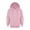 Pink, variant on Kiijoy Toddler Girls Zip Up Hoodie Solid Casual Active Hooded Sweatshirt Jacket, Sizes 4-5