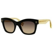 FENDI Sunglasses 0025/S 07OA Black 50MM
