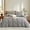 Black White Gingham, variant on Gingham Duvet Cover Queen Size Black White Plaid Checkered Comforter Cover 3 Pcs Breathable Durable Washed Cotton Duvet Cover Set Grid Bedding Set