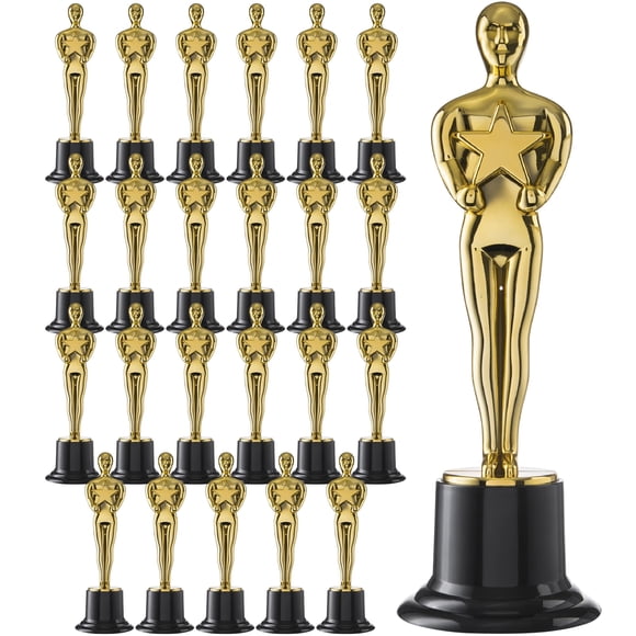 Trophy Award PREXTEX Trophy, juego de 24 unidades, 6 pulgadas, tono dorado