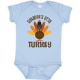 thumbnail image 3 of Inktastic Thanksgiving Grandpa Little Turkey Boys or Girls Baby Bodysuit, 3 of 5