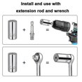 thumbnail image 5 of Universal Socket Wrench (7 - 19 Mm) - Gadgets For Men, Multifunctional Universal Nut Set, Father's Day Gift, Tool Gift For Men, Diy Enthusiasts, Dad, 5 of 5
