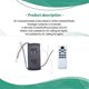 thumbnail image 2 of DC Ceiling Fan Remote Control Kit - 40W 6-Speed with Timer Function Replacement Remote, 2 of 5