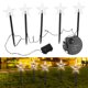 thumbnail image 2 of Navideñas De Estrellas Para Jardín, Luces De Estaca De Estrellas, Luces Decorativas Navideñas Para El Suelo Para Patio, Pasarela, Césped 5 Luces seitruly HA039248-00, 2 of 6