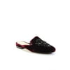 Pre-owned|Michael Michael Kors Womens Beaded Burgundy Velvet Loafers Flats Size 8.5M