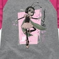 thumbnail image 3 of IF Movie - Blossom Ballet - Toddler & Youth Girls Raglan Graphic T-Shirt, 3 of 5