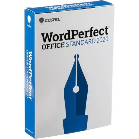 Corel WP2020STDEFMBAM WordPerfect Office 2020 Standard Box Pack - 1 User