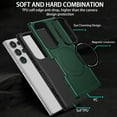 thumbnail image 6 of Allytechgroup Magnetic Case for Samsung Galaxy S25 Ultra, Support Wireless Charging Military Grade Hard PC Shockproof Anti-Scratch TPU Slim Fit Case for Samsung Galaxy S25 Ultra, Darkgreen, 6 of 10