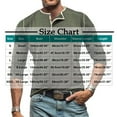 thumbnail image 3 of Hipattires Mens Henley Shirts Long Sleeve Tops Pullover Solid Color , Round Lightweight Button Shirts for Men Spring/Winter, 3 of 8