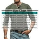 thumbnail image 3 of pstuiky camisa de manga larga para hombre, Cárdigan informal de color liso con botones para hombre, manga larga y cuello redondo Tops de talla grande para hombre l, 3 of 8