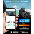 thumbnail image 4 of Dash Cam FOTN S16 frontal de doble canal WiFi 1080P + 720P, 4 of 7