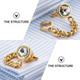 thumbnail image 3 of 1 par muff enlaces negocio manguito enlaces dorado puño enlaces camisa accesorios, 3 of 8